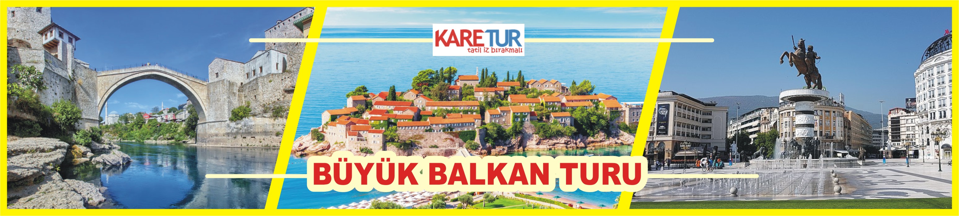 İzmir'den Büyük Balkan Turu